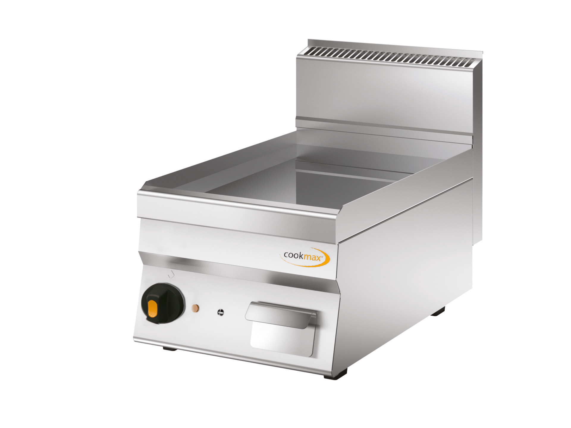 Elektro-Grillplatte, glatt verchromt